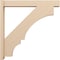 Ekena Millwork 6-in W x 40-in D x 40-in H Balboa Block Rough Cedar Woodgrain TimberThane Outlooker, Primed Tan OUTUR060X40X40BOA44RCPR - alternate 3